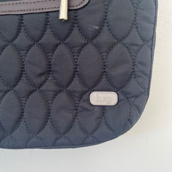 NWOT lug Canter Collection Black "Trotter Midnight" Mini Shoulder Hand Bag Purse - Picture 3 of 10